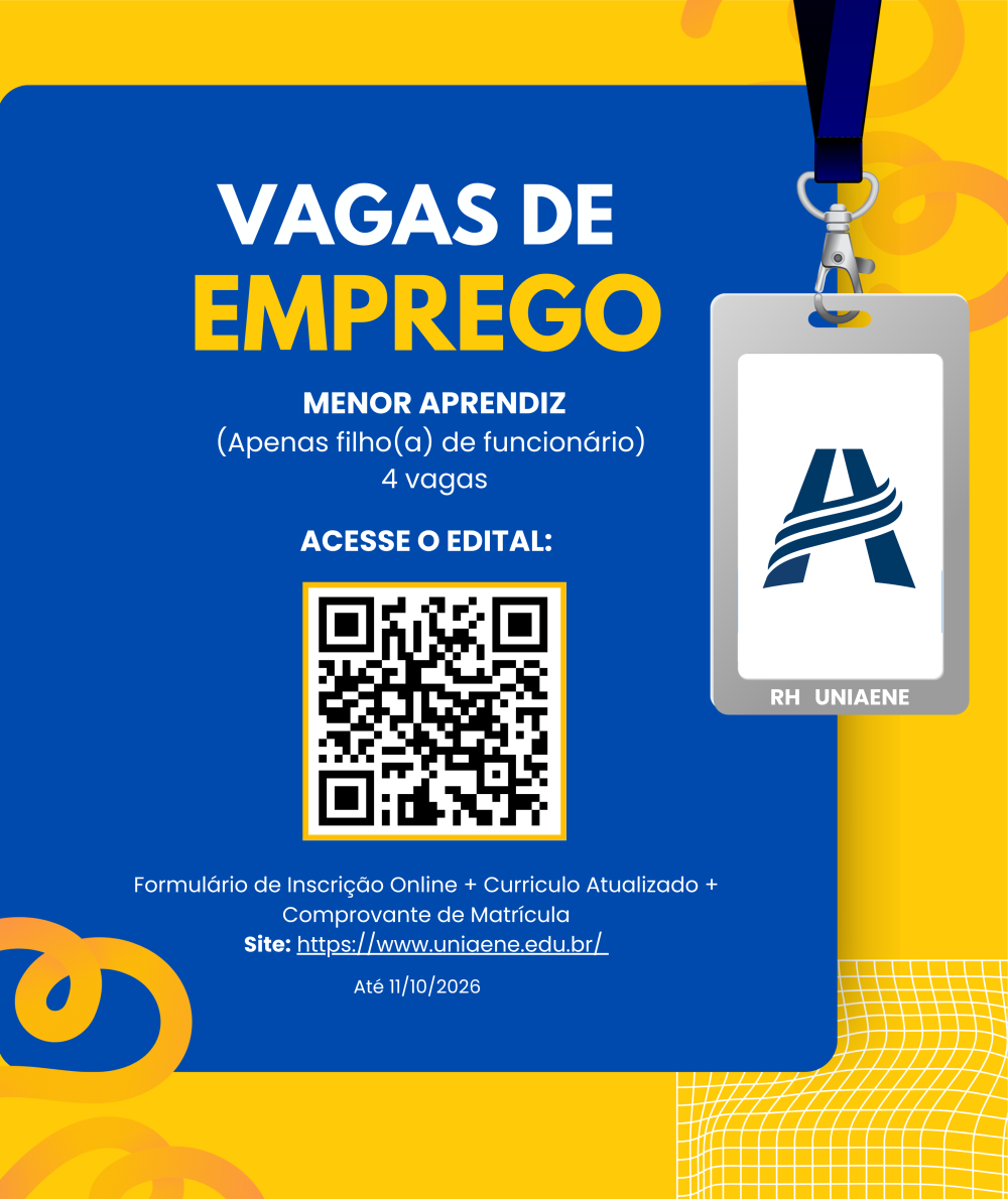 Menor Aprendiz (Apenas Filhos de Funcionários)